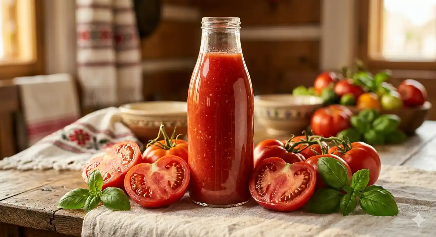 Suc de roșii natural 100% produs în Buzău — Mogoș Agro